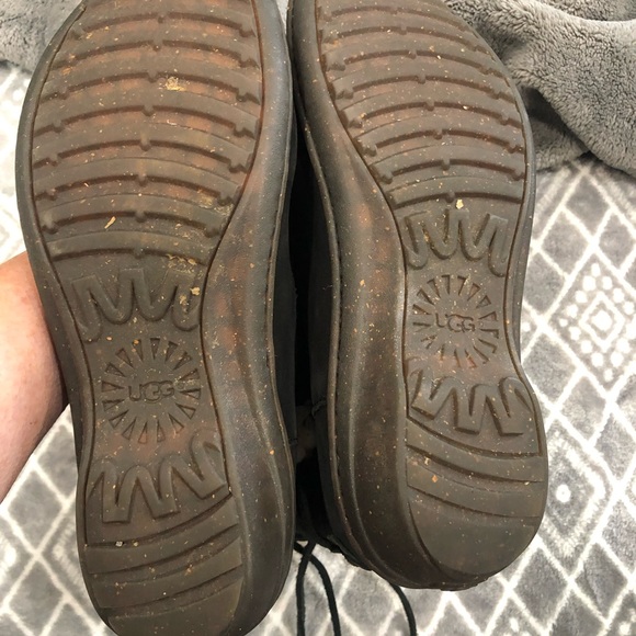 Ugg lace up boots. - Picture 4 of 5